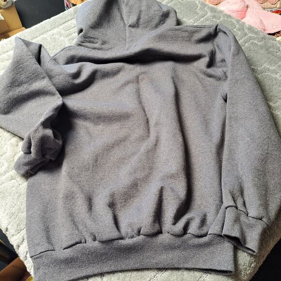 Walt Disney World Hoodie PULLOVER Mens SIZE M Grey HUGE GRAPHIC MICKEY MOUSE - Picture 4 of 10